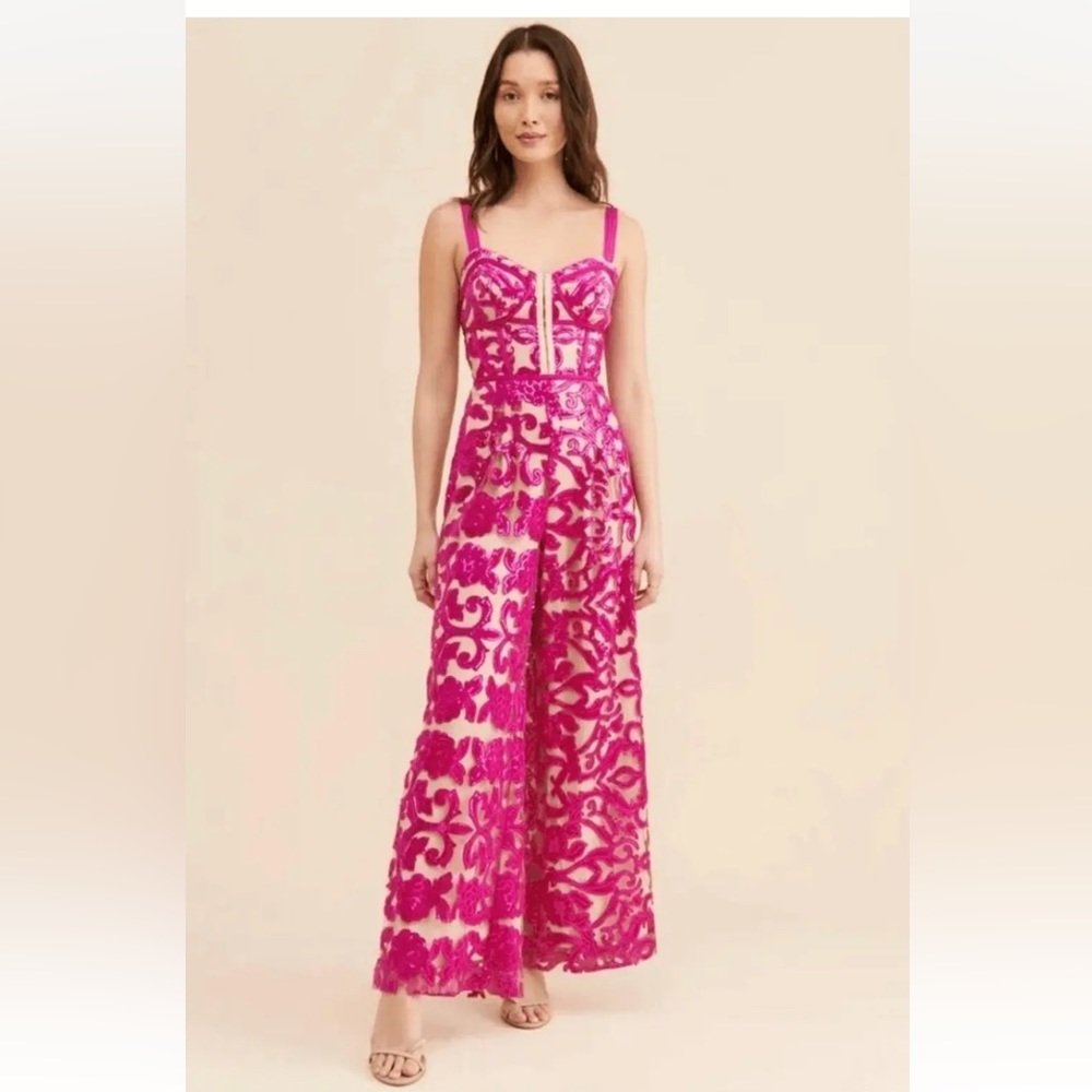 NWT Free People Lucille Lace One Piece Jumpsuit